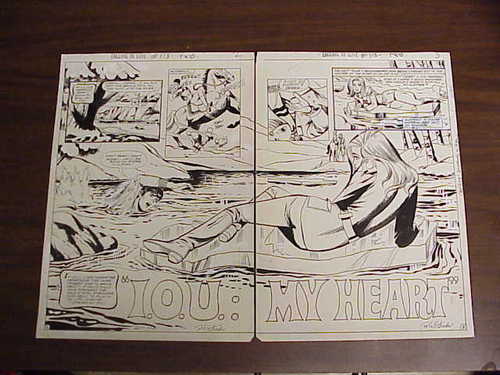 Ric Estrada 1960's "Falling in Love" romance comics